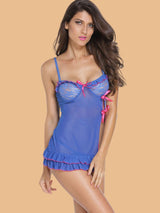 Side Open Babydoll for women-11003