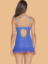Side Open Babydoll for women-11003