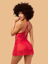 Keyhole Babydoll for women-11013