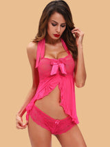 Halter Neck Babydoll for women-11027