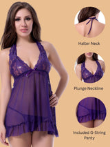 V Neck Babydoll for women-11098