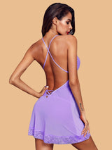 Deep V Neck Babydoll for women-11110