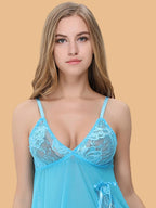 Women's Plus Size Floral Lace Nightdress