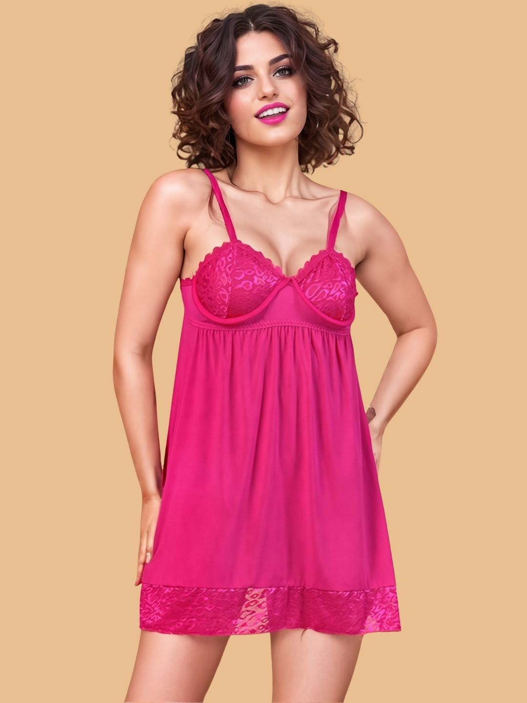 Women's Floral Lace Nightdress