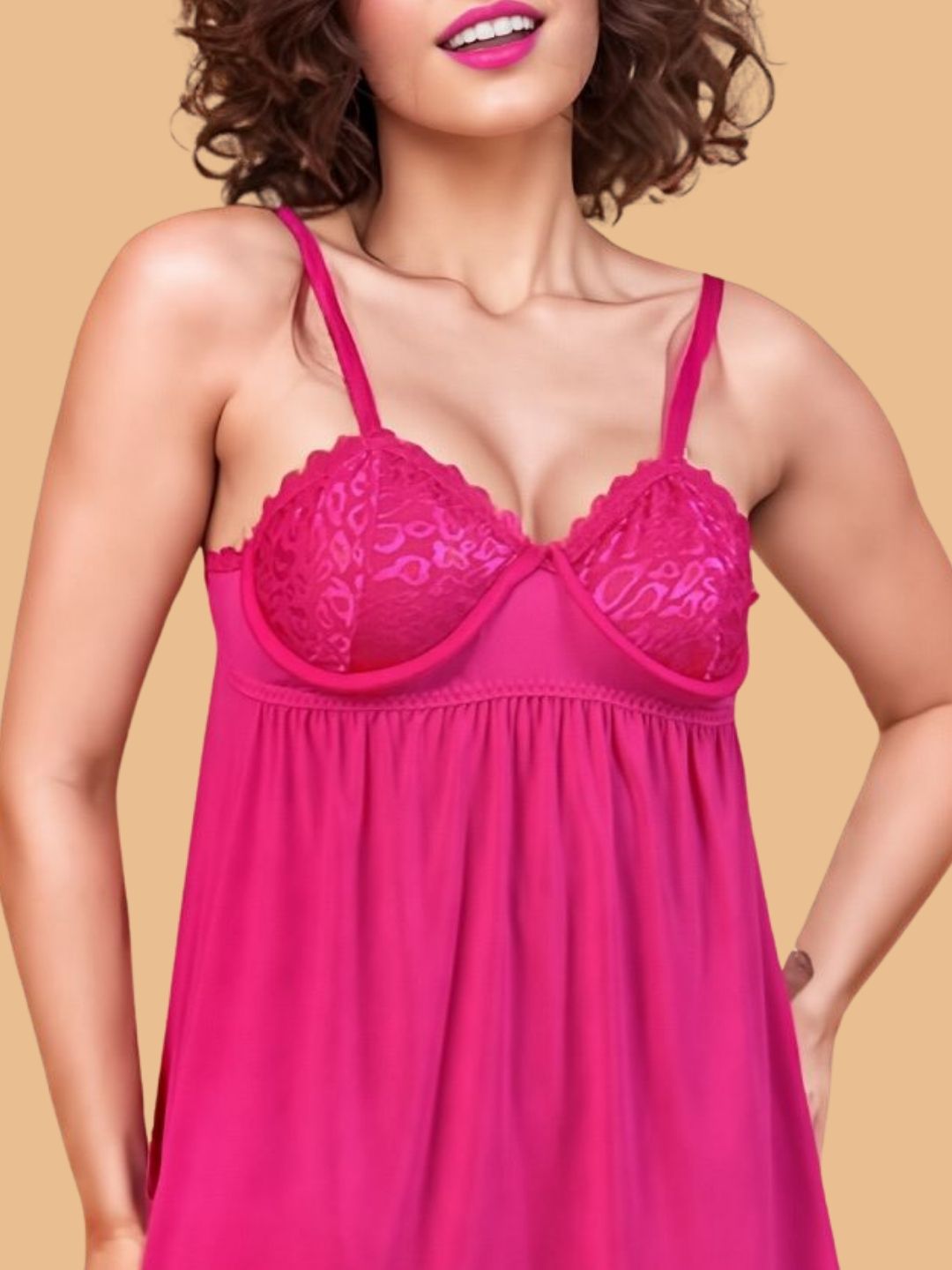 Women's Floral Lace Nightdress