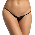 Women's Narrow Front Lace Thong