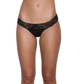 Women's Lace Band Narrow Front Panty