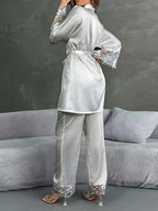 Women's Satin Sleepwear Set