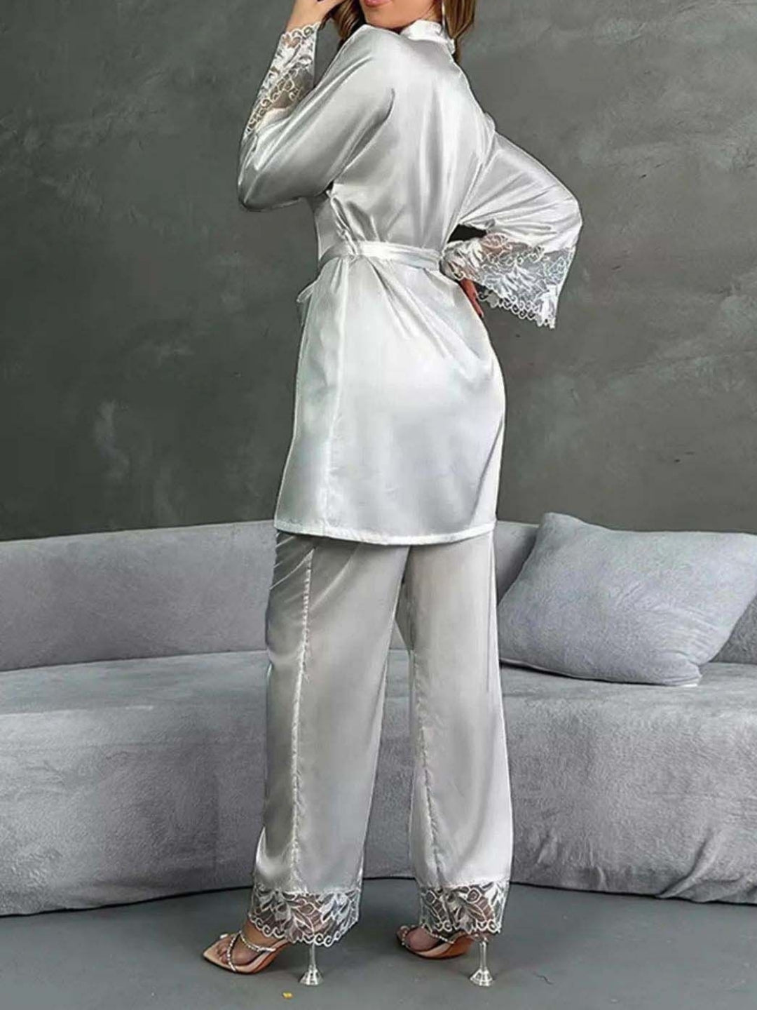 Women's Satin Sleepwear Set