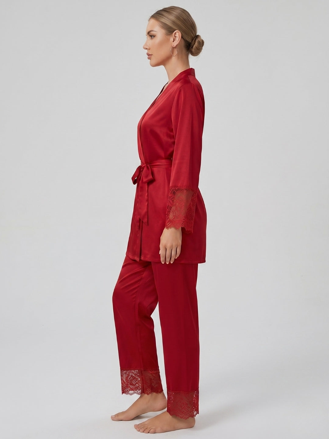 Women's Satin Sleepwear Set