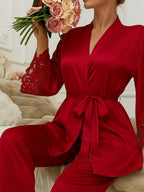 Women's Satin Sleepwear Set