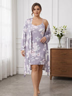 Women's Floral Robe Set