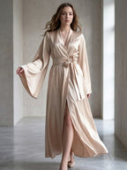 Satin Kimono Robe for Women