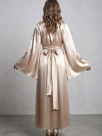 Satin Kimono Robe for Women
