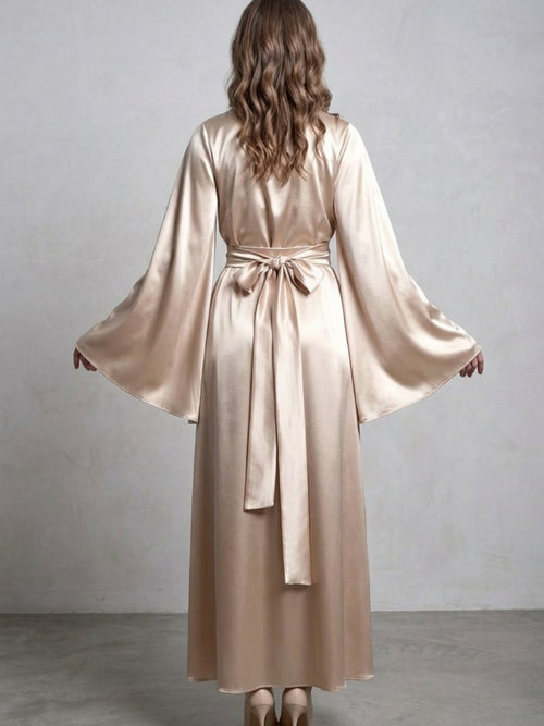 Satin Kimono Robe for Women