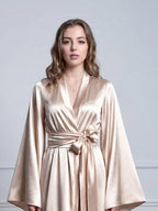 Satin Kimono Robe for Women