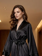 Satin Kimono Robe for Women