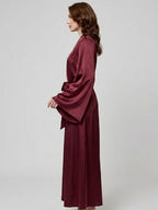 Satin Kimono Robe for Women