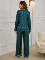 Women's Satin Sleepwear Pyjama Set