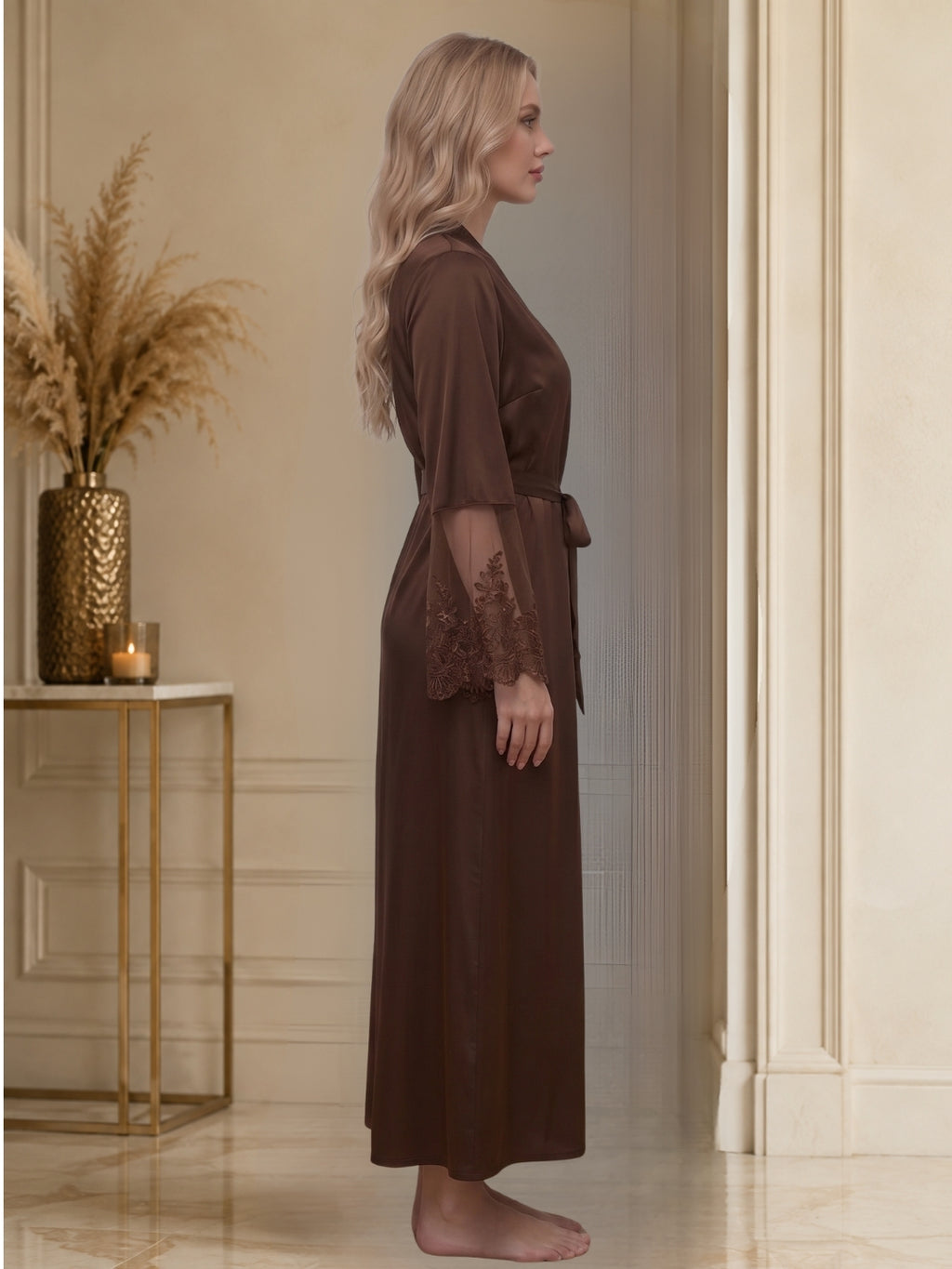 Women's Satin Nightgown Sleepwear