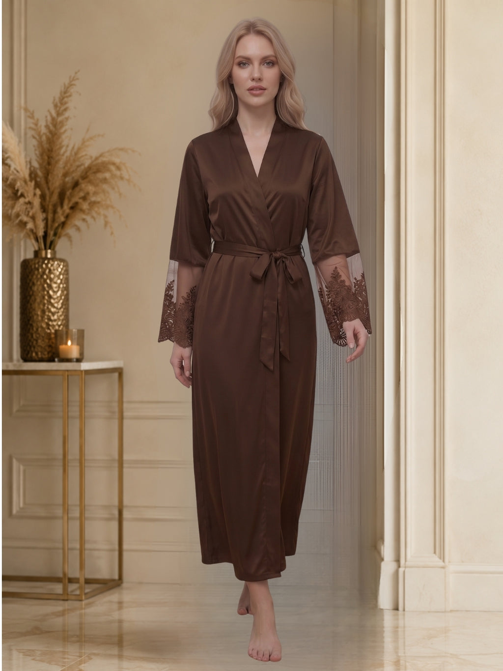 Women's Satin Nightgown Sleepwear