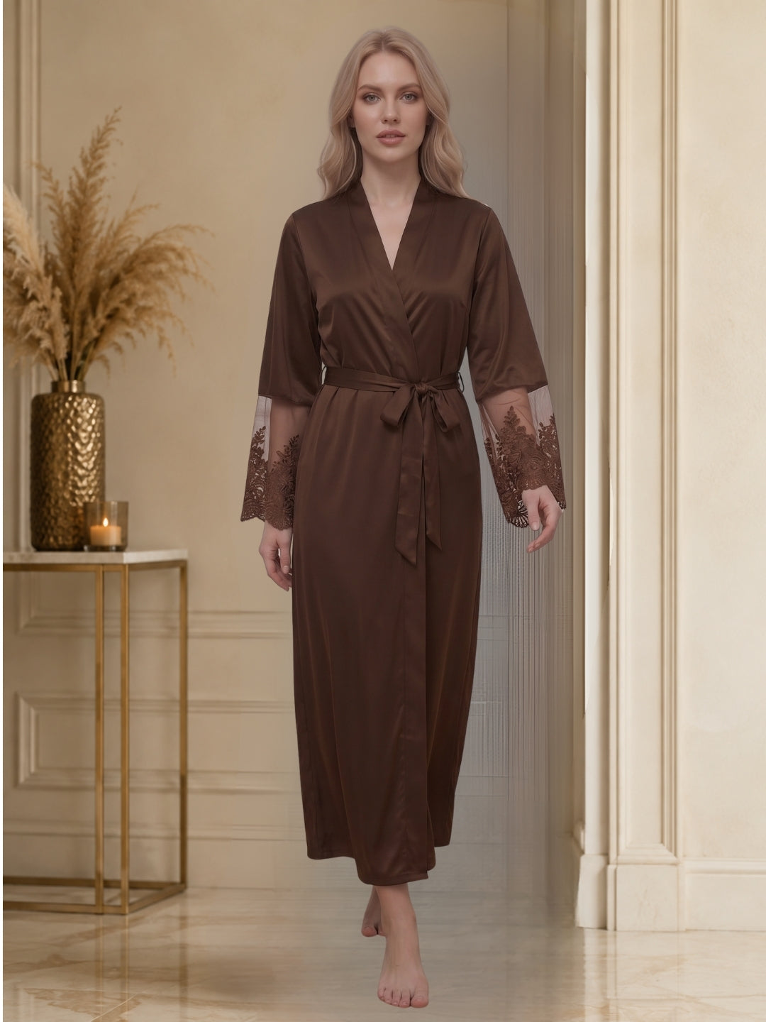 Women's Satin Nightgown Sleepwear