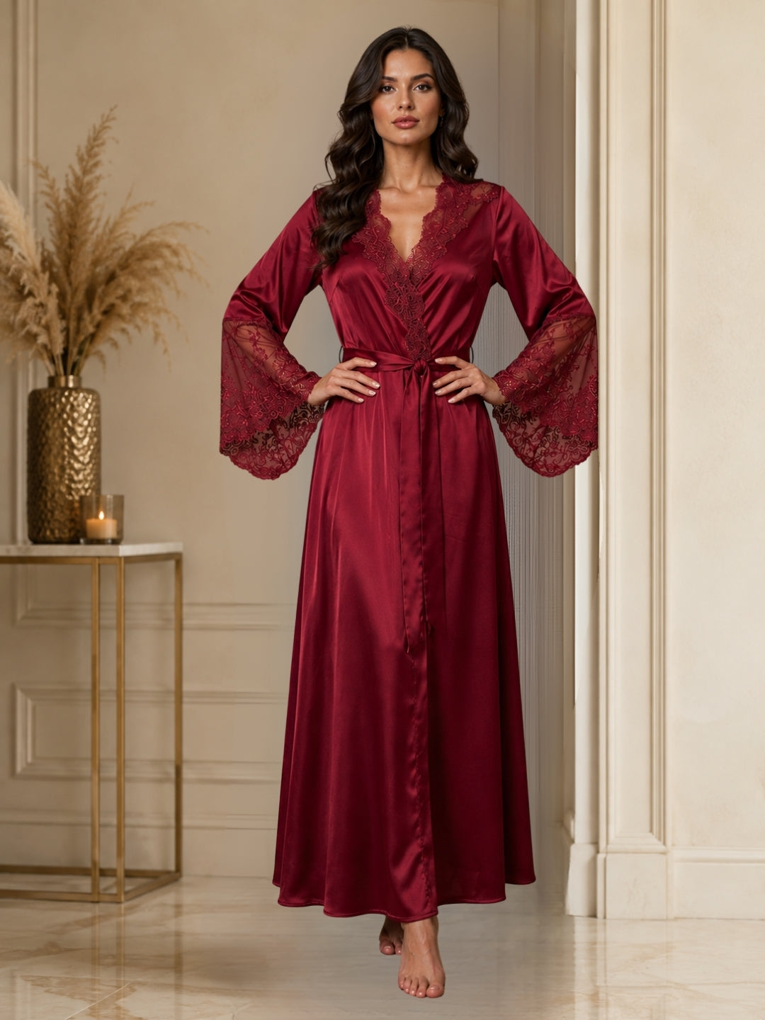 Women's Satin Nightgown Sleepwear