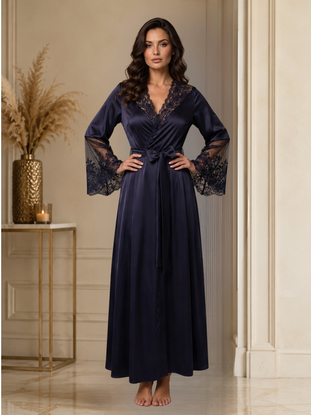 Women's Satin Nightgown Sleepwear