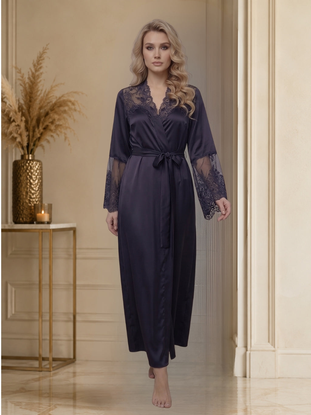 Women's Satin Nightgown Sleepwear
