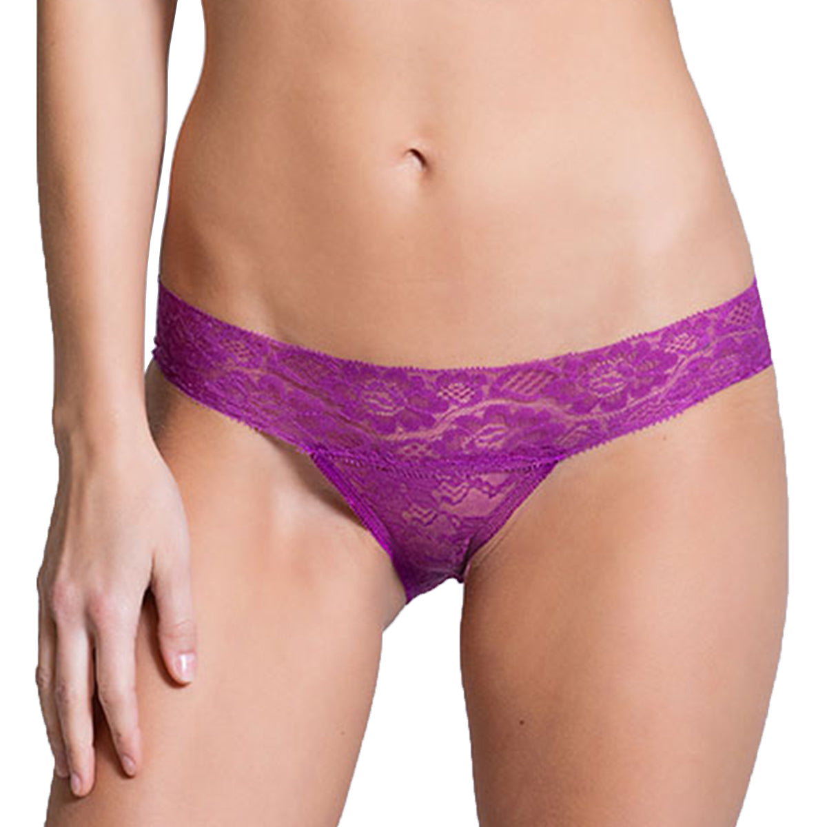 Women's Floral Lace Bikini Brief - Multiple Colours