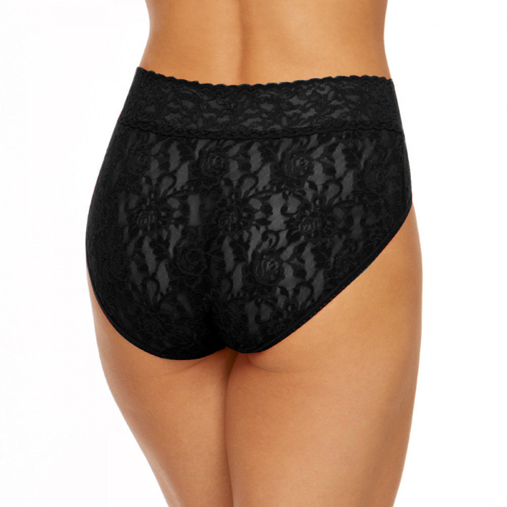 Women's Floral Lace High Waist Brief Panty
