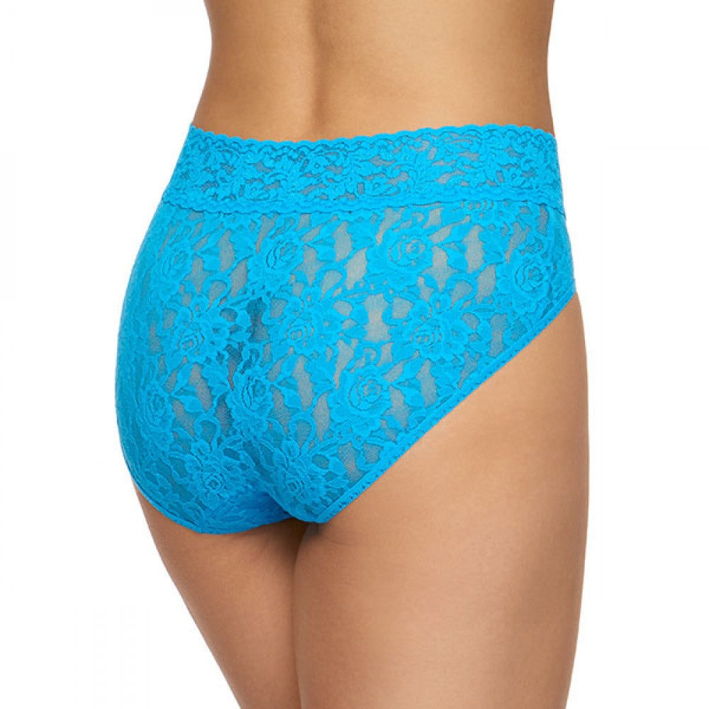 Women's Floral Lace High Waist Brief Panty