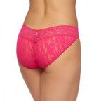 Women's Lace V-Front Low Waist Bikini Panty