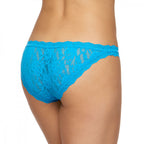 Women's Floral Lace Scalloped Edge Bikini Panty