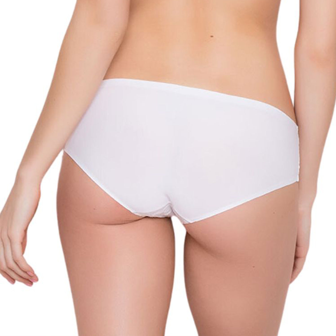 Women's Lace Hipster Brief - White
