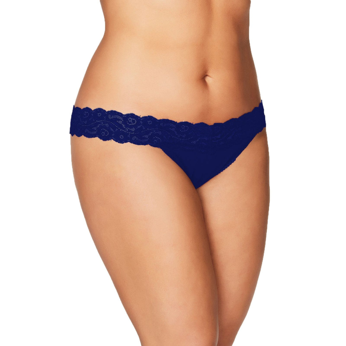Women's Floral Lace Waist Bikini Panty