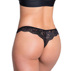 Women's Lace Side Low-Rise Bikini Panty
