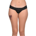 Women's Floral Lace Low-Rise Bikini Panty