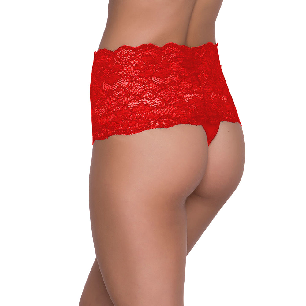 Women's High Waist Thong Panty
