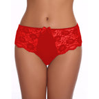 Women's Mid Waist Thong Panty