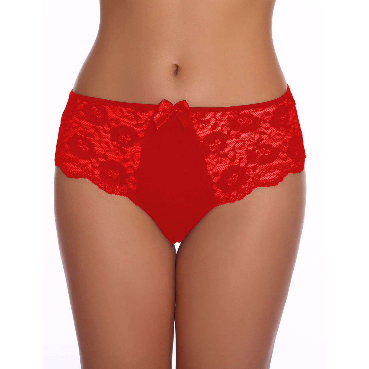 Women's Mid Waist Thong Panty