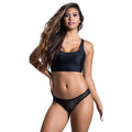 Women's Sheer Mesh Bikini Panty