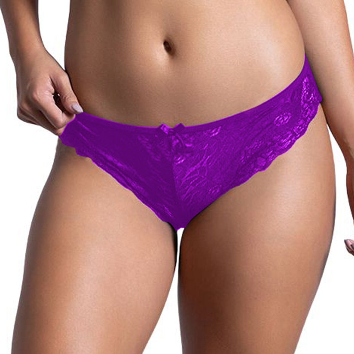 Women's Lace Low-Rise Bikini Panty