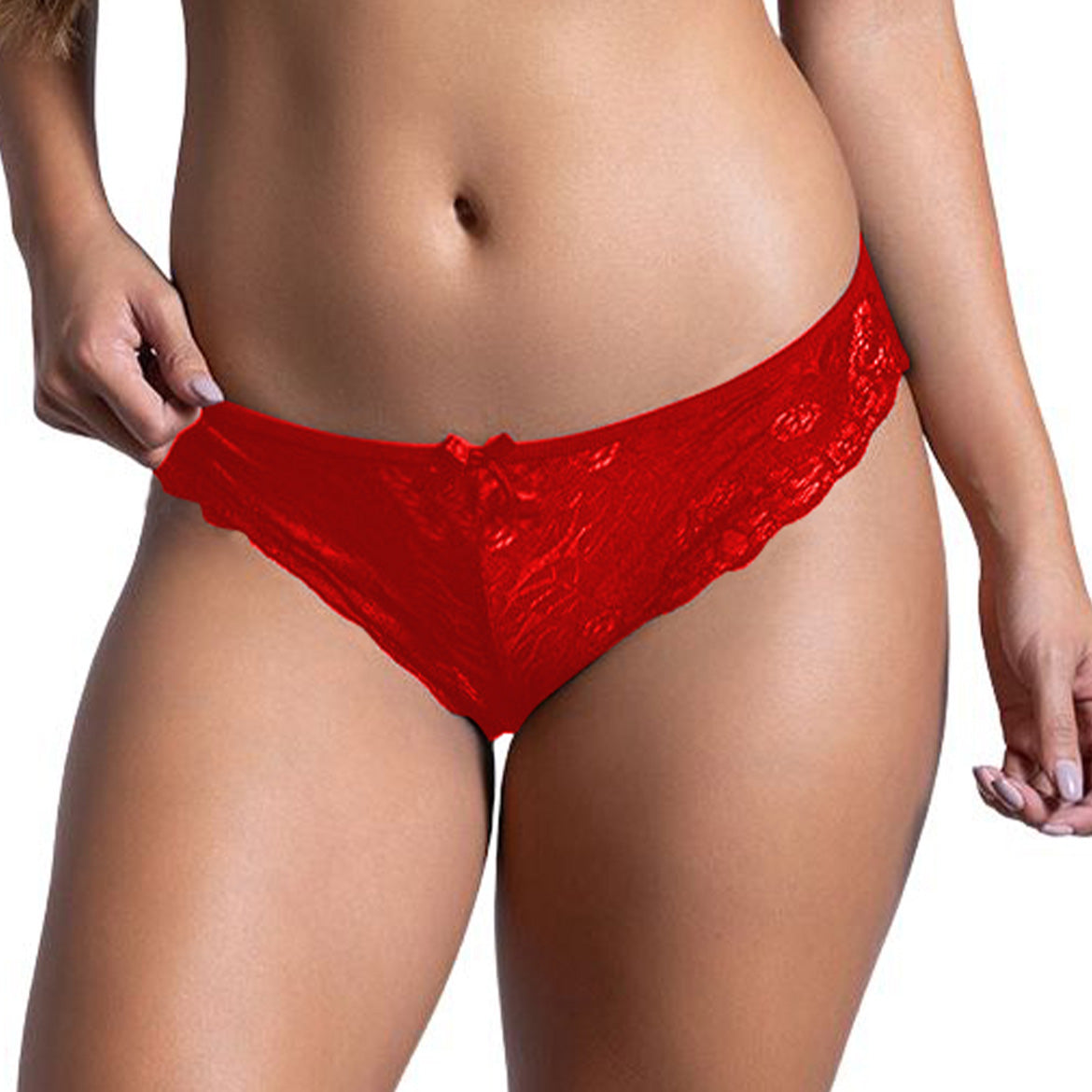 Women's Lace Low-Rise Bikini Panty