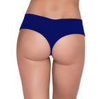 Women's Solid Hipster Panty With V-Shaped Waistband