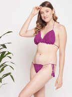 Women's Crochet Bikini Swimwear Set
